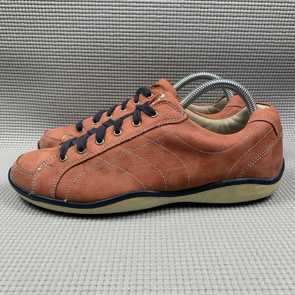 FootJoy LoPro Womens Red Leather Lace Up Comfort 97253 Golf Shoes Size 8.5 M